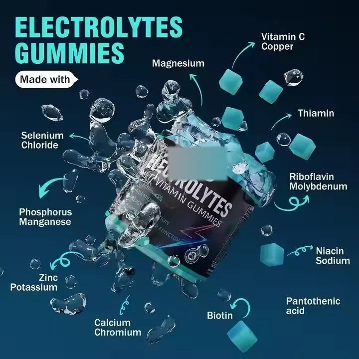 Electrolyte Multivitamin Gummies Hydration Support